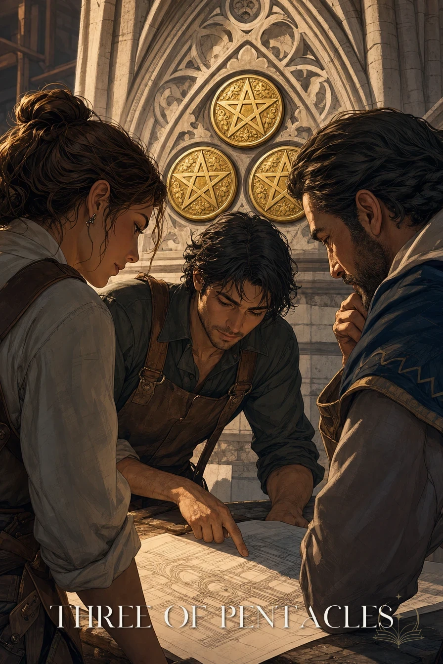 Three of Pentacles