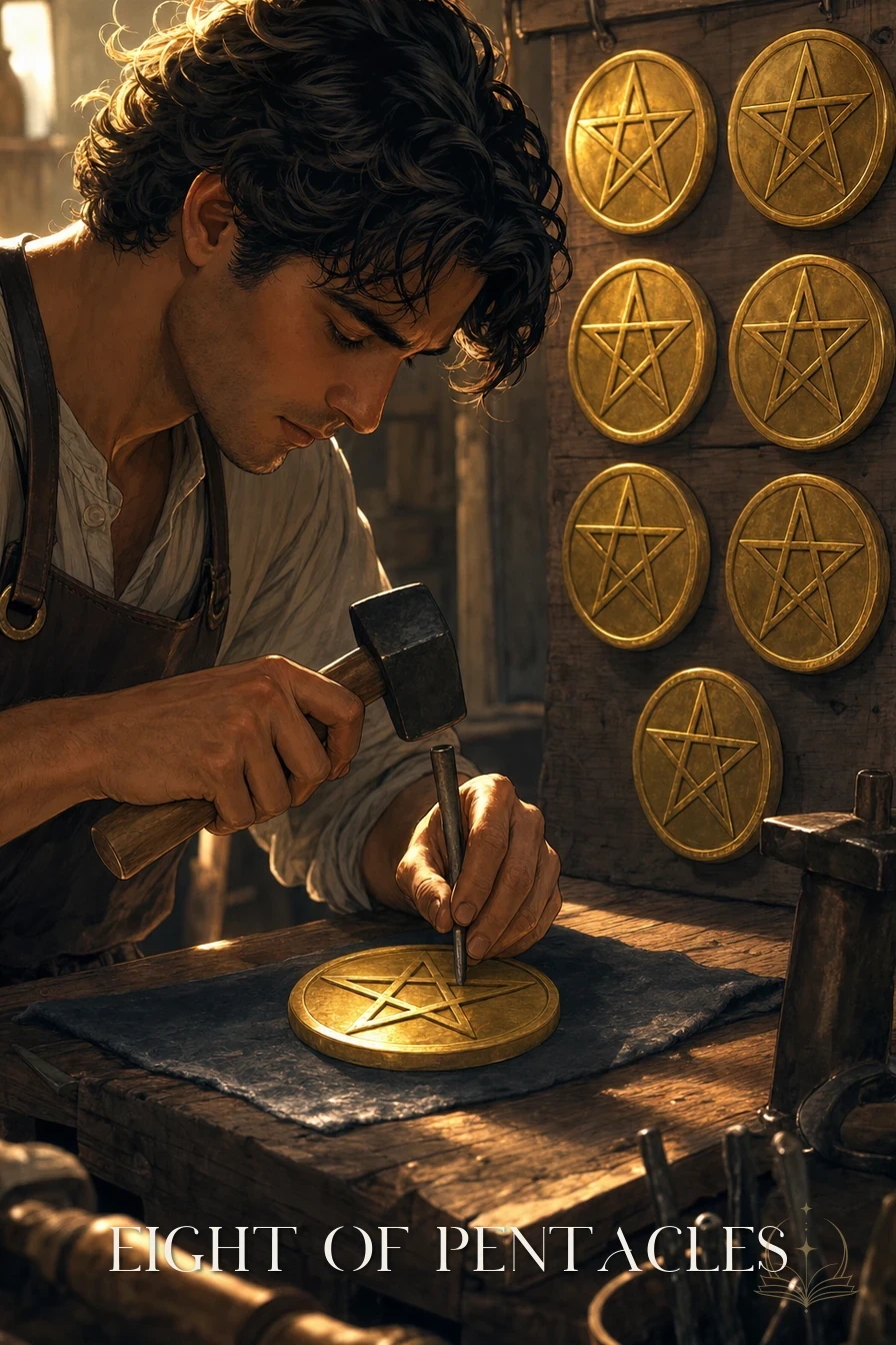 Eight of Pentacles