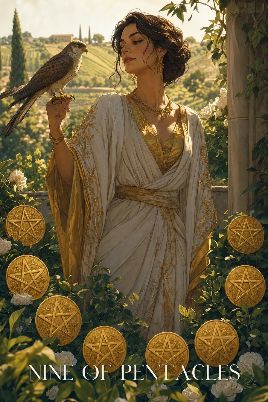 Nine of Pentacles