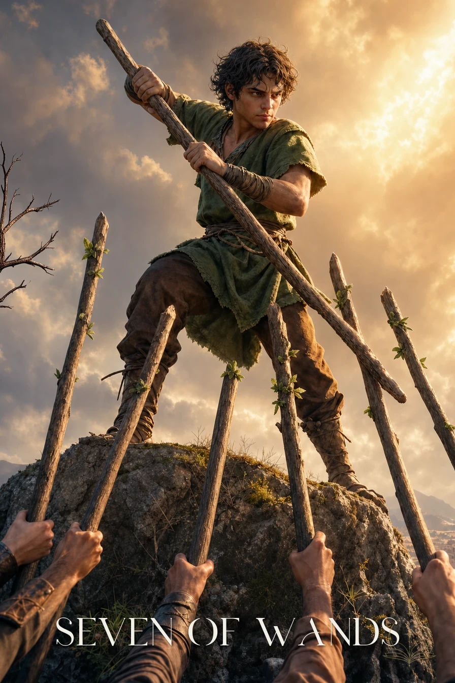 Seven of Wands