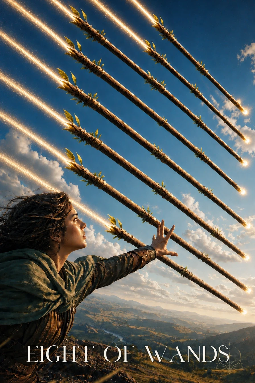Eight of Wands